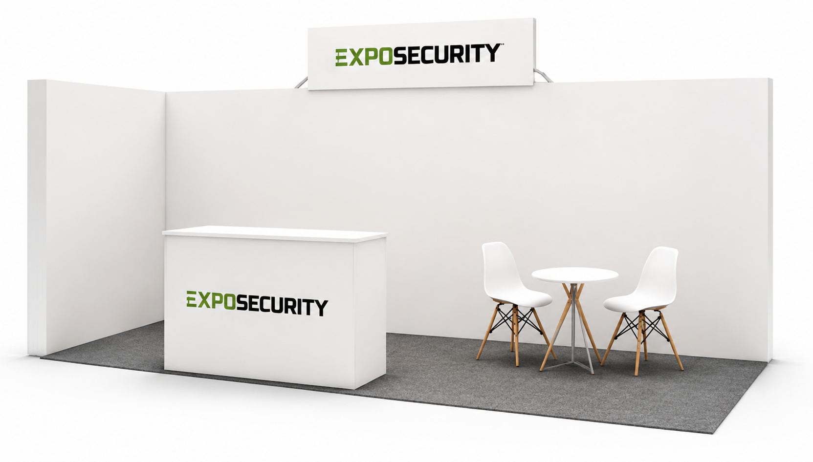 Stand modular 6x3 vista frontal
