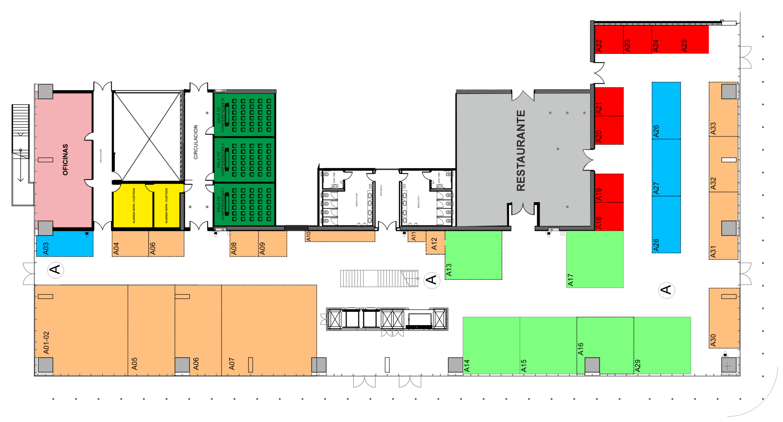Plano horizontal de Zona 2