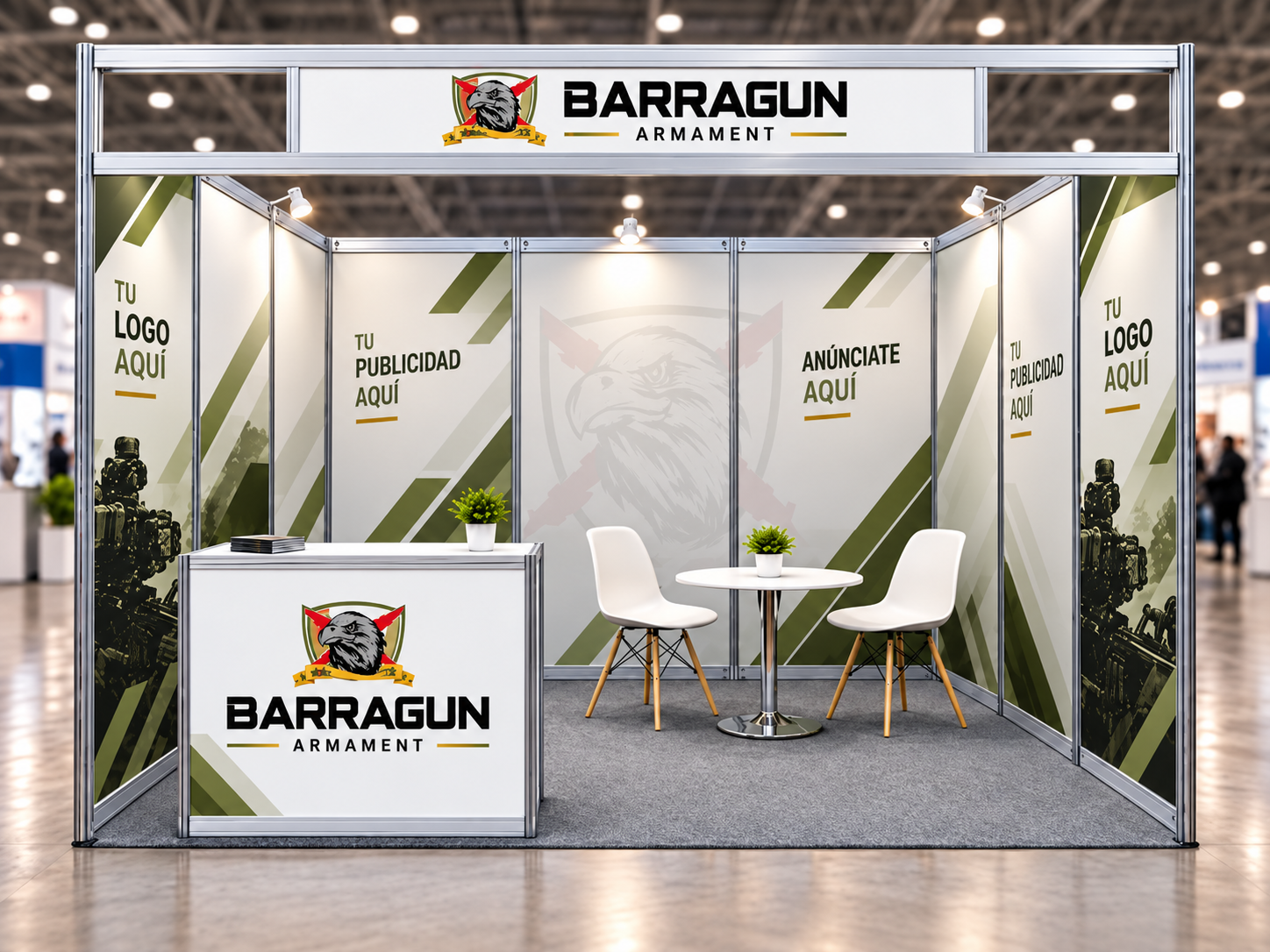 Stand modular 3x3 ExpoSecurity